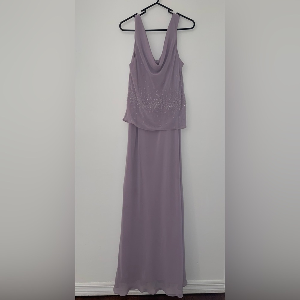 Girls formal dress with shawl for a wedding, prom, or any special event.